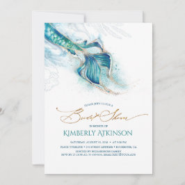 Im Brautparty des Meeresfrüchte-Schwanzes Einladung