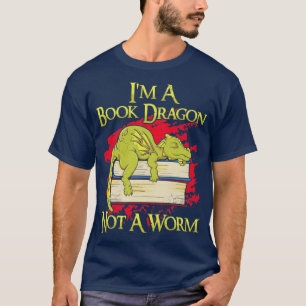 Im Buchdrachen kein Wurm T-Shirt
