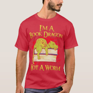 Im Buchdrachen kein Wurm T-Shirt