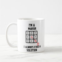 Im Bürgermeister finde ich immer eine Lösung Tasse