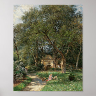 Im Burgpark   Hugo Darnaut Poster