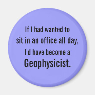 Im Büro festsitzen Magnet