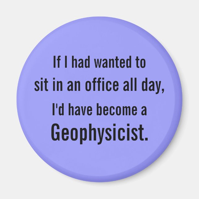 Im Büro feststecken - Anpassbar Magnet (Vorne)