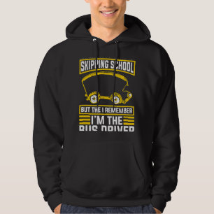 Im Busfahrer für Schulbusfahrer Hoodie