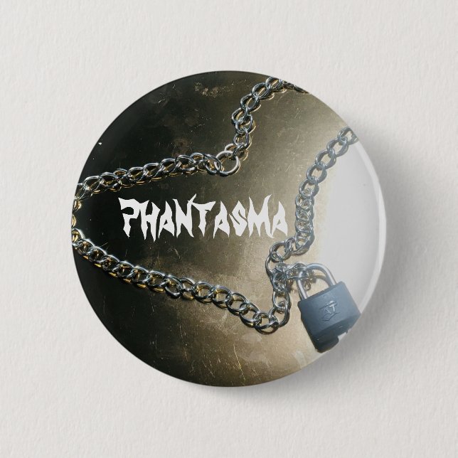 Im Button festgeklemmt (Vorderseite)