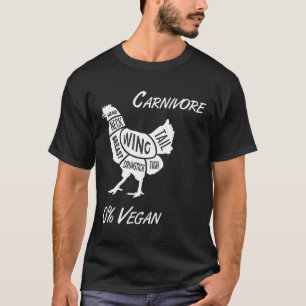 Im Carnivore Amp 0veganer Hühnerfleischmetzger Jäg T-Shirt