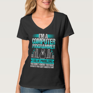 Im Computer-Programmierer löse ich Probleme T-Shirt
