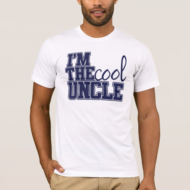 Im coolen Onkel T-Shirt (Vorderseite)