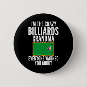 Im Crazy Billiards Oma alle gewarnt Button