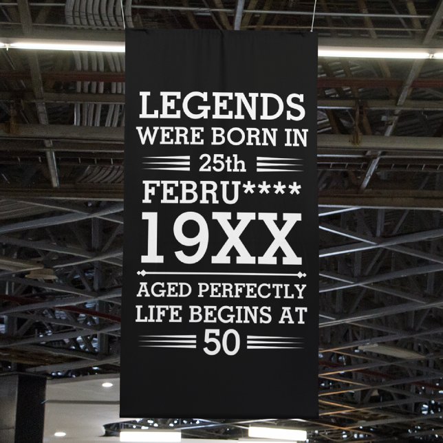 Im Datumsmonatsalter waren benutzerdefinierte Lege Banner (Von Creator hochgeladen)