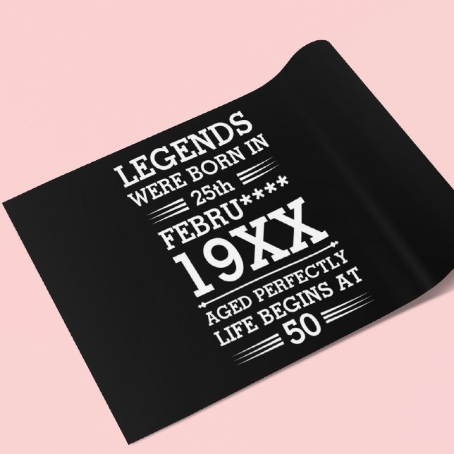 Im Datumsmonatsalter waren benutzerdefinierte Lege Geschenkpapier (Von Creator hochgeladen)