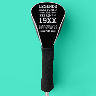 Im Datumsmonatsalter waren benutzerdefinierte Lege Golf Headcover