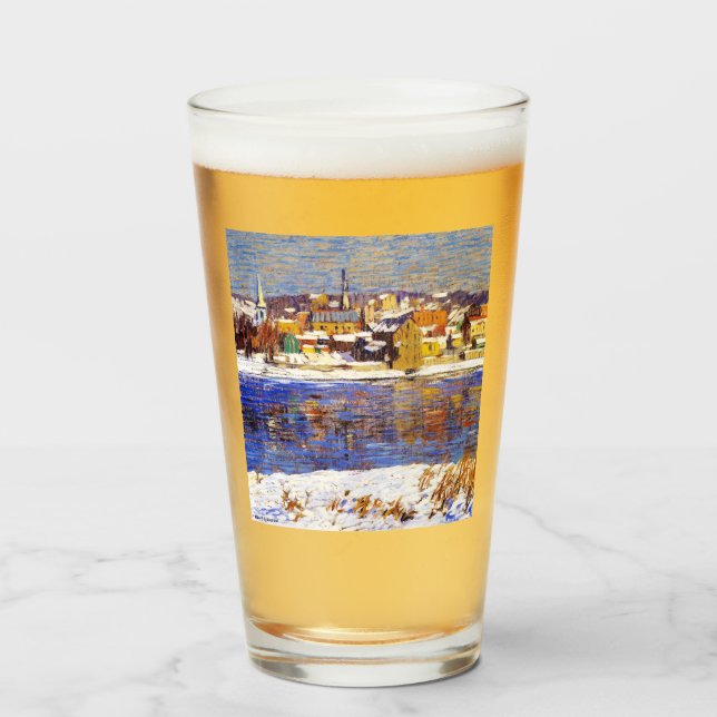 Im Delaware (von Robert Spencer) Glas (Vorne (Gefüllt))