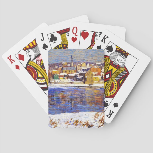 Im Delaware (von Robert Spencer) Spielkarten (Rückseite)