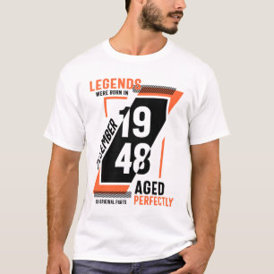 Im Dezember 1948 waren die Legenden des 73. Geburt T-Shirt