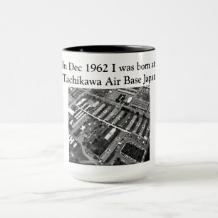 Im Dezember 1962 ich war an Tachikawa-Flughafen Tasse