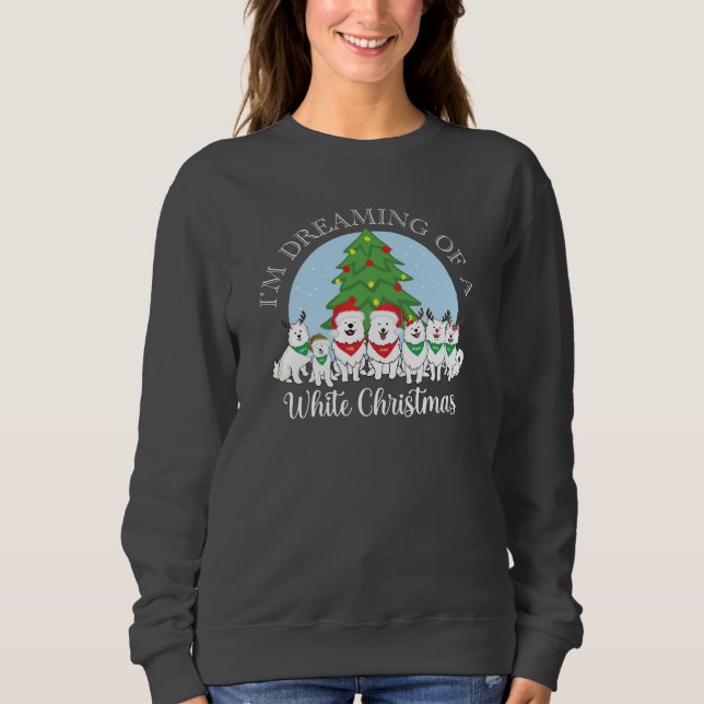 I'm dreaming of a white Christmas featuring Aslan Sweatshirt (Vorderseite)