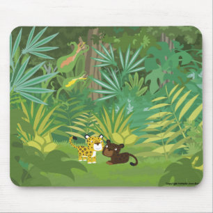 Im Dschungel mousepad