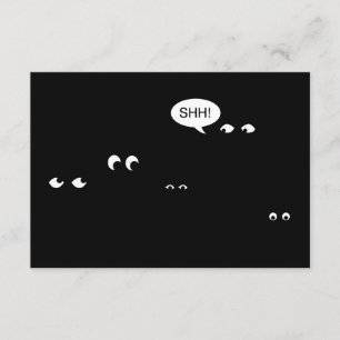 Im Dunkeln gewartet: Überraschung Party! Einladung