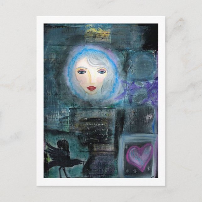 Im Dunkeln Postkarte (Vorderseite)