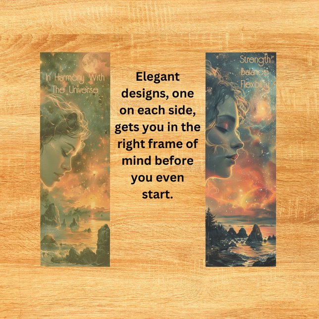 Im Einklang mit dem Universum Yogamatte (Von Creator hochgeladen)