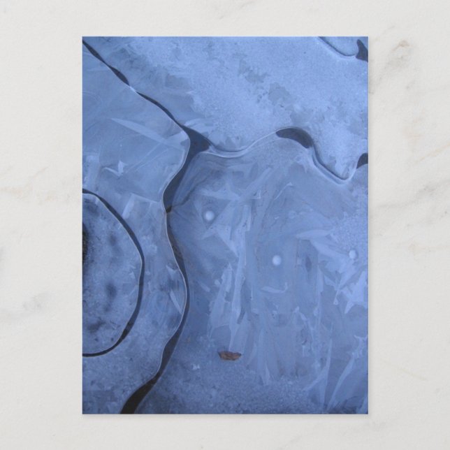 im Eis Postkarte (Vorderseite)