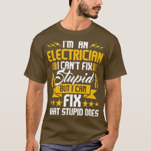 Im elektrischenLineman Wiring Wireman Electrical T-Shirt