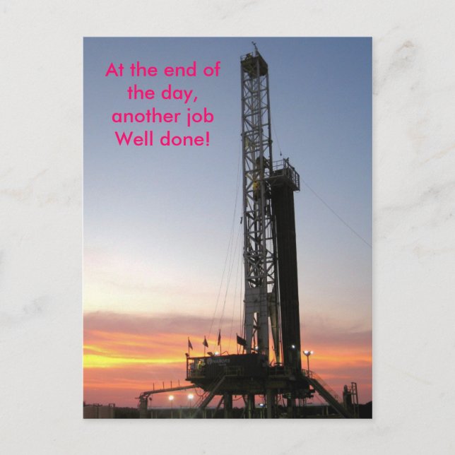 Im Endeffekt eine andere Arbeit gut erledigt! Postkarte (Vorderseite)