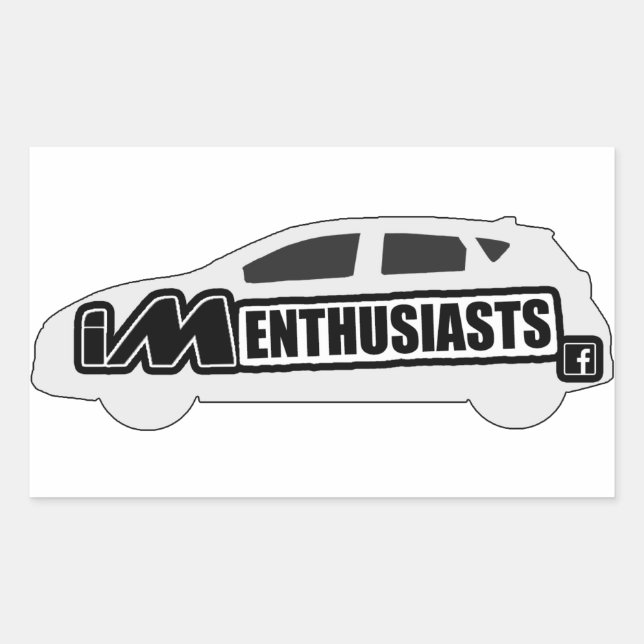 iM Enthusiasten Sticker (Vorderseite)