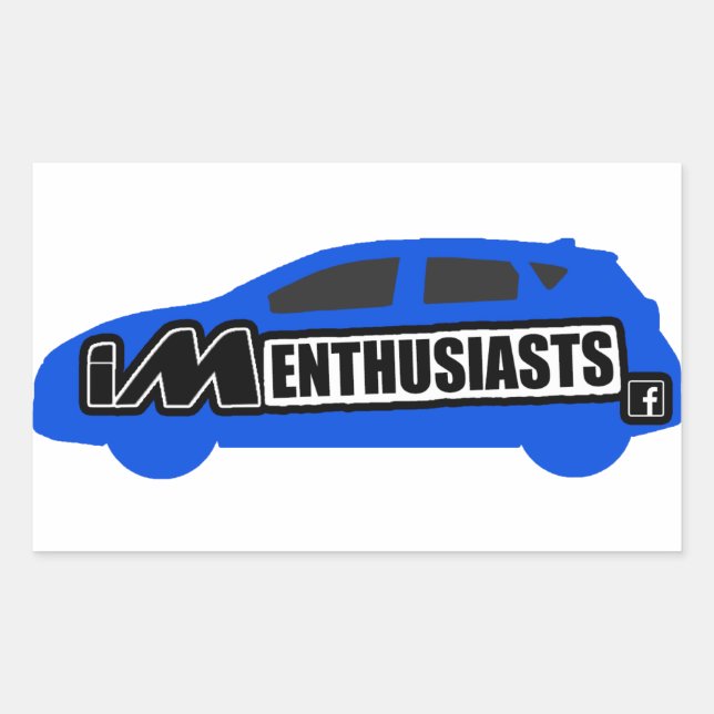 iM Enthusiasten Sticker (Vorderseite)