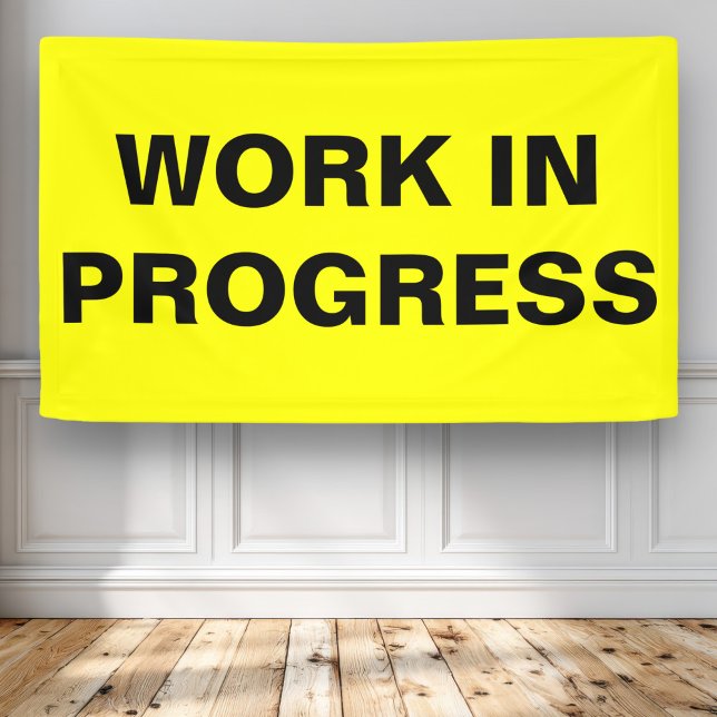 Im Entstehen befindliches Werk Banner (Von Creator hochgeladen)