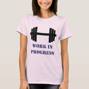 Im Entstehen befindliches Werk-Turnhalle T-Shirt