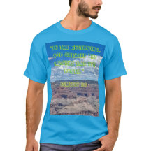 Im ersten T - Shirt der Genesis 1:1
