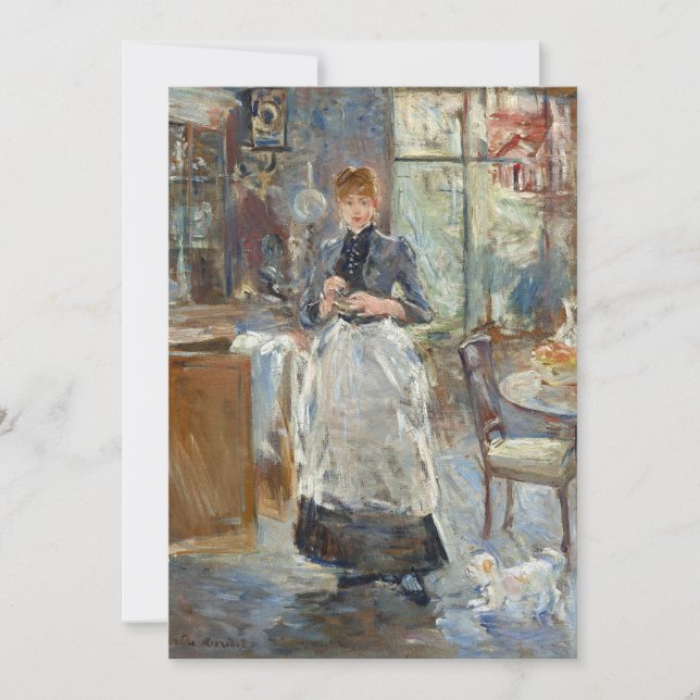 Im Esszimmer | Berthe Morisot (Vorderseite)
