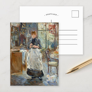 Im Esszimmer   Berthe Morisot Postkarte