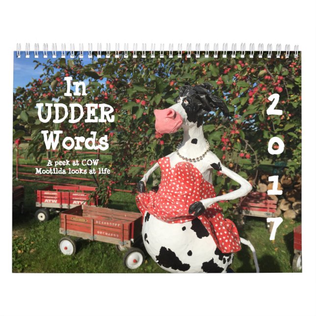 Im EUTER ist Wörter ein huMOOrous COWlendar Kalender (Titelbild)