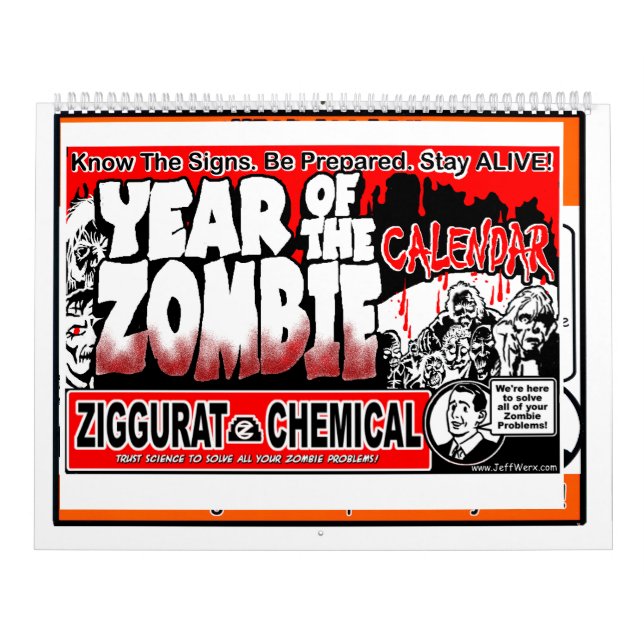 IM FALL EINER ZOMBIE-ATTACKE Kalender (Titelbild)