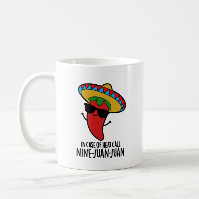 Im Fall von Heat Call neun Juan Juan mexikanische  Kaffeetasse (Links)