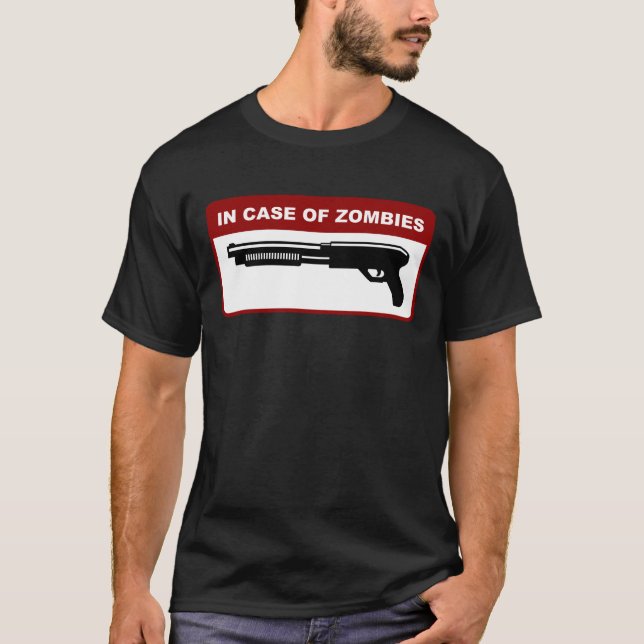 Im Falle der Zombies T-Shirt (Vorderseite)