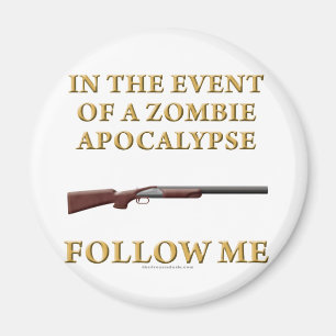 Im Falle einer Zombie-Apokalypse Magnet