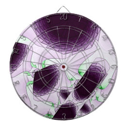 Im Farbton Violet Dartscheibe