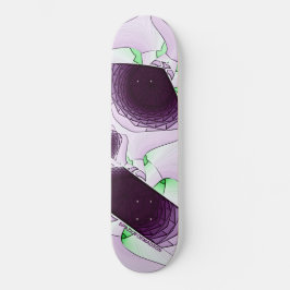 Im Farbton Violet Skateboard