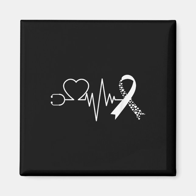 Im Februar wird das Bewusstsein für Herzkrankheite Magnet (Vorne)