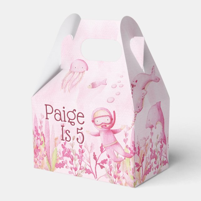 Im Feld "Sea Gastgeschenk" 🐠 "Benutzerdefinierte  Geschenkschachtel (Vorderseite)