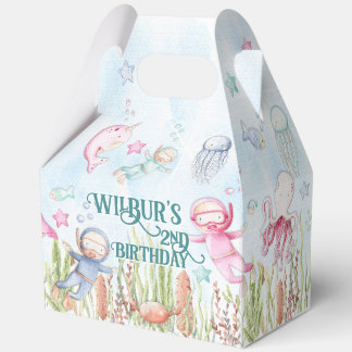 Im Feld "Sea Gastgeschenk" 🐠 "Benutzerdefinierte Geschenkschachtel