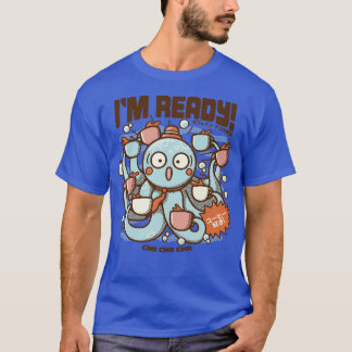 Im Fertigkaffee Octopus von Tobe Fonseca T-Shirt