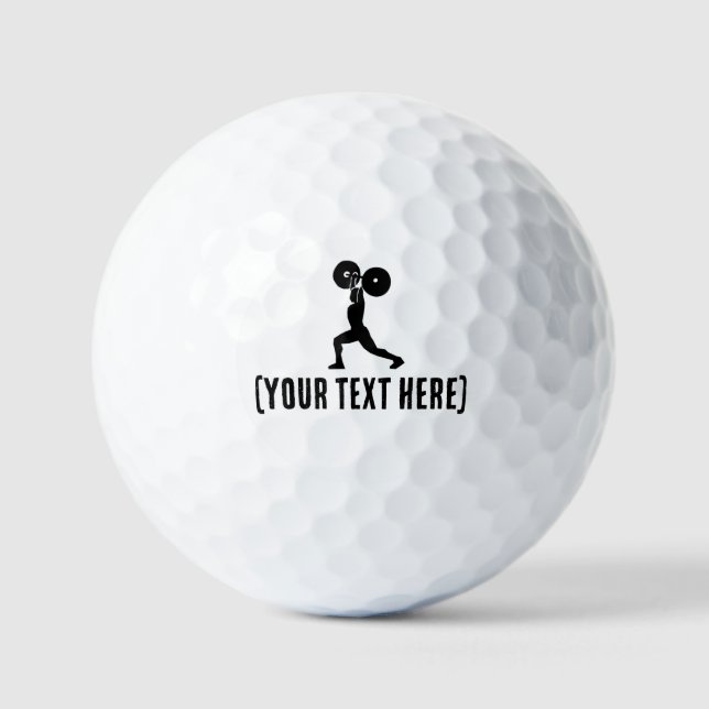 Im Fitnessraum | Personal Trainer Golfball (Vorderseite)
