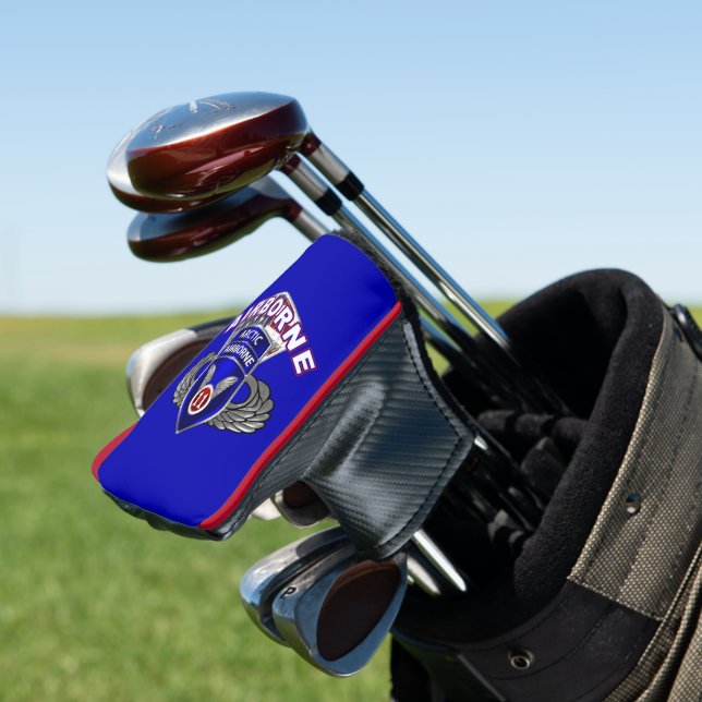 im Flugzeug Abteilung Golf Headcover (In Situ)