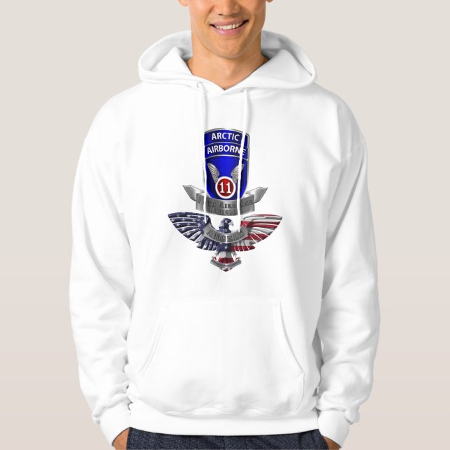 im Flugzeug Abteilung Hoodie (Vorderseite)