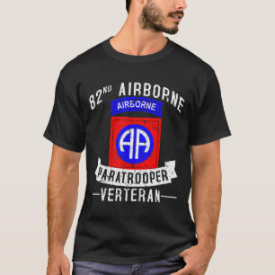 im Flugzeug Abteilung Paratrooper Army Veteran T-Shirt